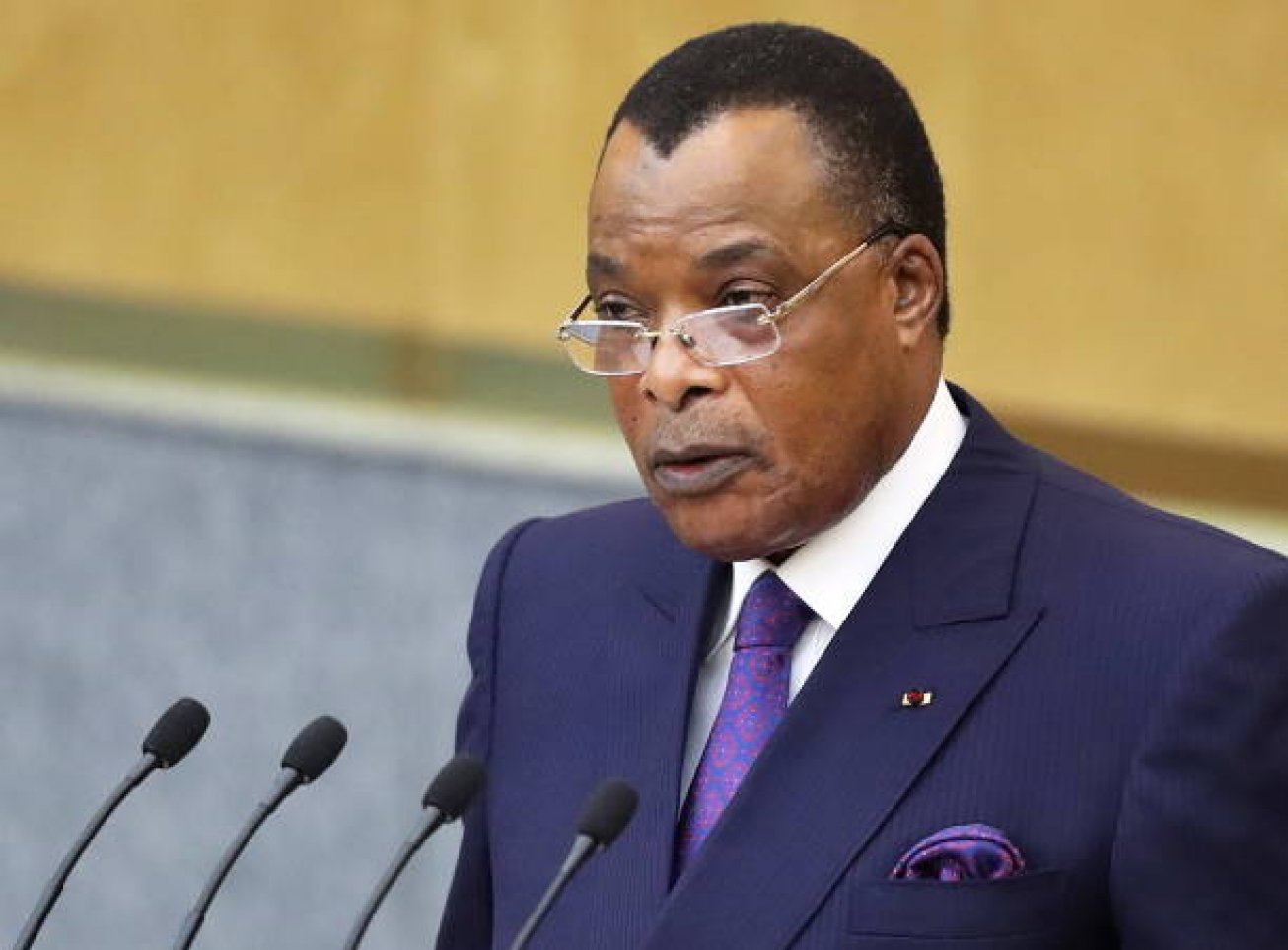 Congo: Denis Sassou Nguesso prête serment devant une vingtaine de  dirigeants africains